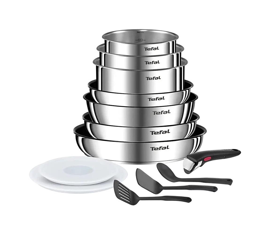 Tefal INGENIO EMOTION 13 részes rozsdamentes edénykészlet L897DS04