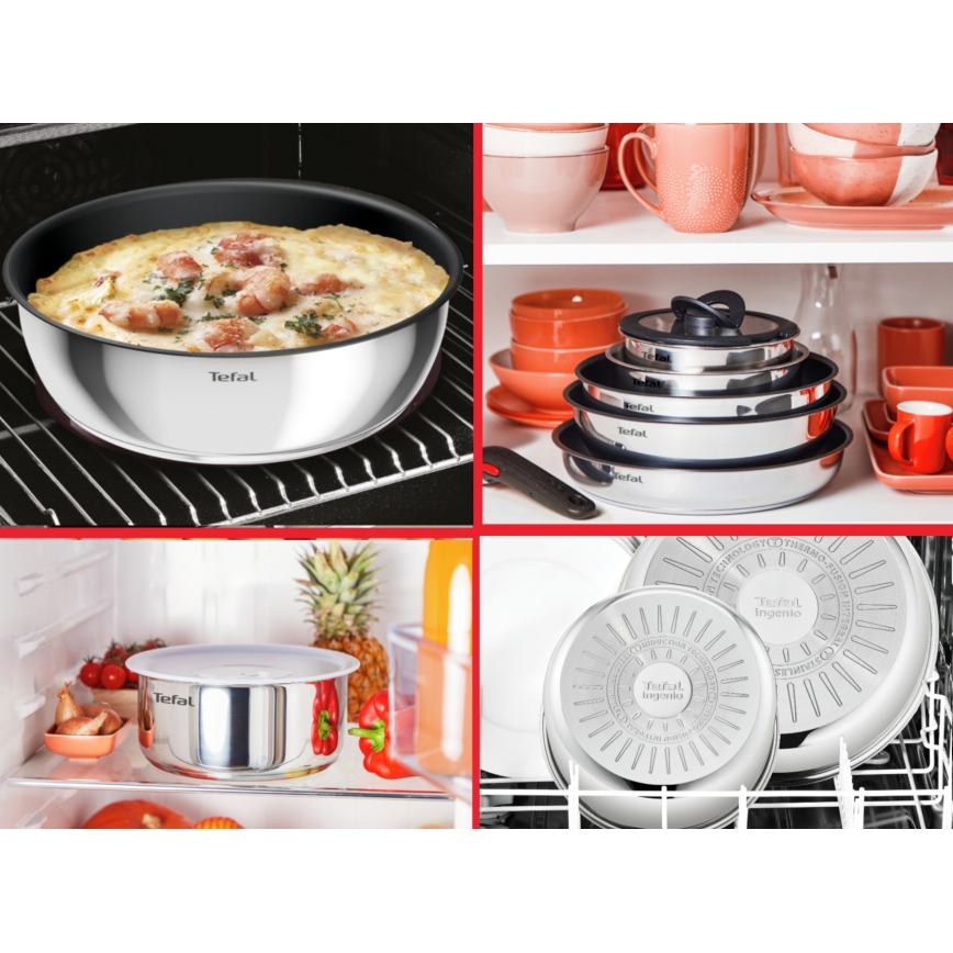 Tefal - INGENIO Emotion WOK serpenyő, 26 cm