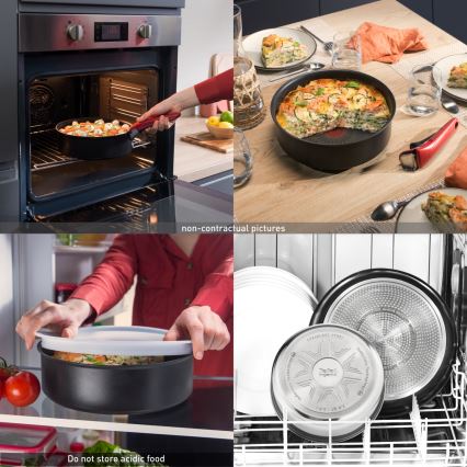 Tefal - INGENIO INTENS' CERAM 3 részes serpenyőszett