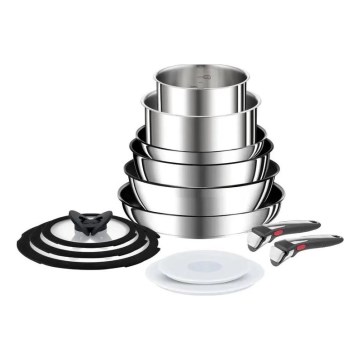 Tefal - INGENIO PREFERENCE ON 13 részes edénykészlet, rozsdamentes acél