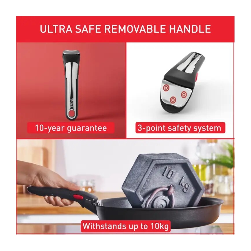 Tefal - 13 részes INGENIO PREFERENCE ON rozsdamentes edénykészlet