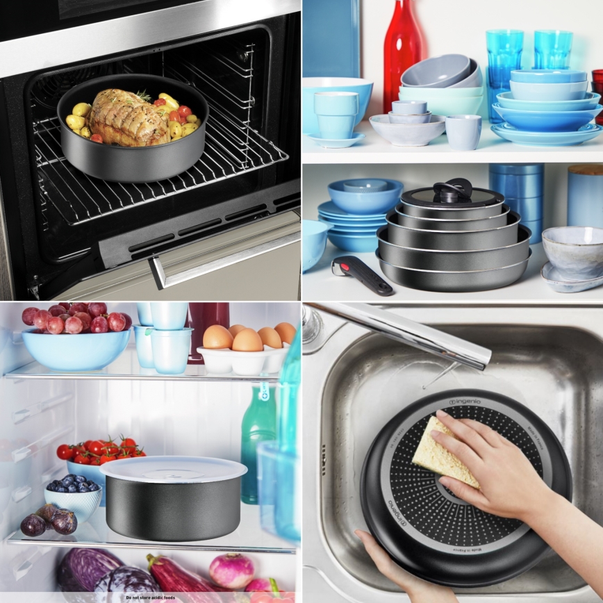 Tefal - INGENIO XL FORCE 4 részes edénykészlet