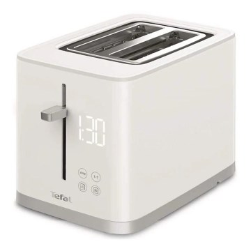 Tefal - Kenyérpirító két lyukkal SENSE 850W/230V fehér