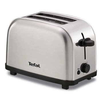 Tefal - Kenyérpirító két lyukkal ULTRA MINI 700W/230V matt króm