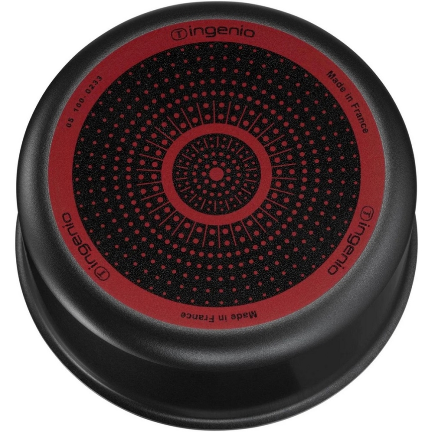 Tefal - Konyhai készlet 10 db INGENIO EASY COOK & CLEAN BLACK