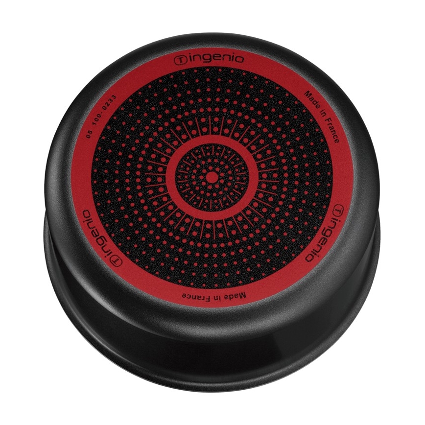 Tefal - Konyhai készlet 5 db INGENIO EASY COOK & CLEAN BLACK