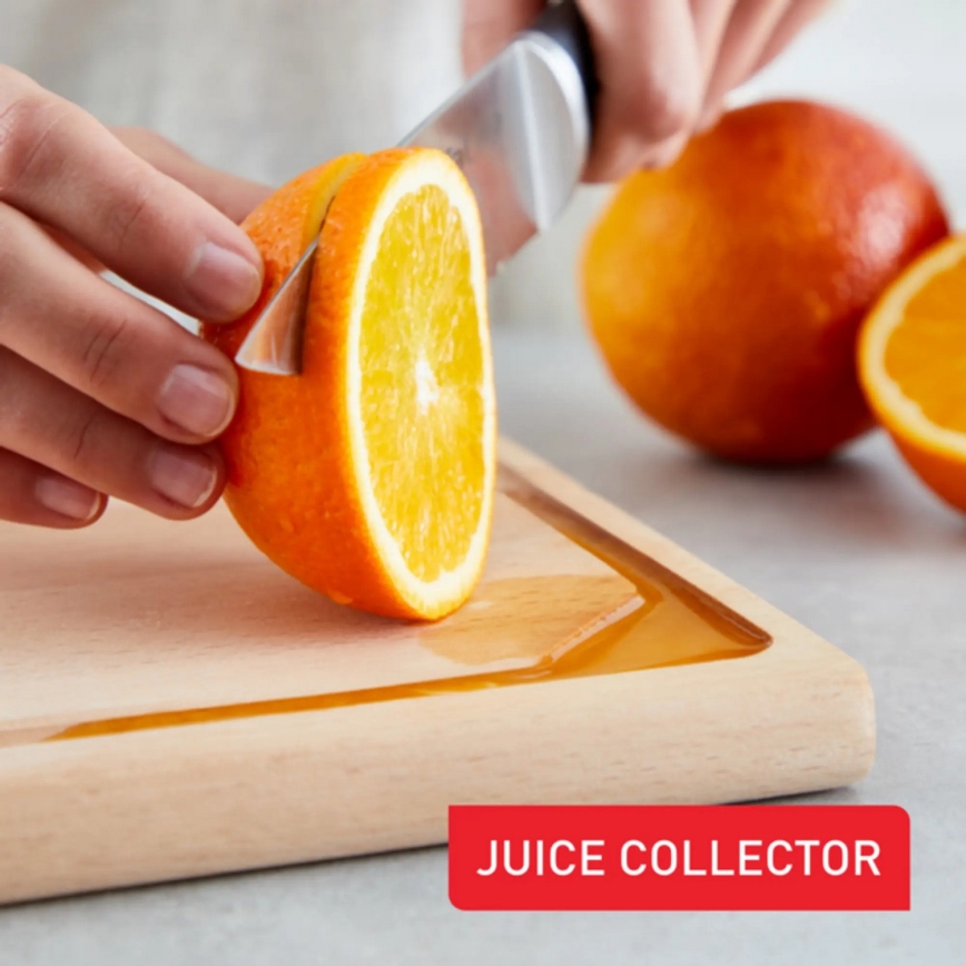 Tefal - Konyhai vágódeszka COMFORT 41x24 cm bükkfa