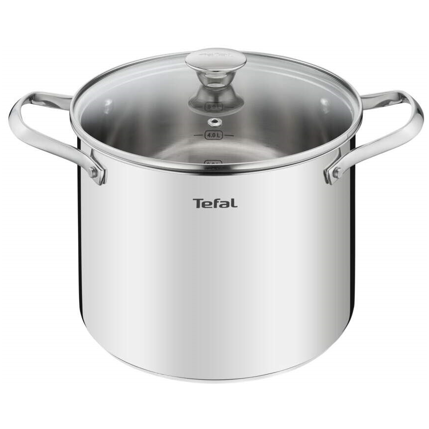 Tefal - Lábaskészlet 10 db COOK EAT rozsdamentes