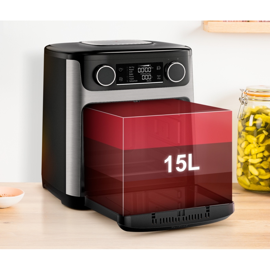 Tefal - Légsütő 15 l EASY FRY 9 az 1-ben 1800W/230V