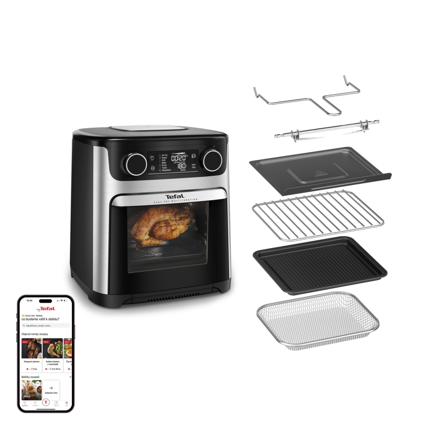 Tefal - Légsütő 15 l EASY FRY 9 az 1-ben 1800W/230V