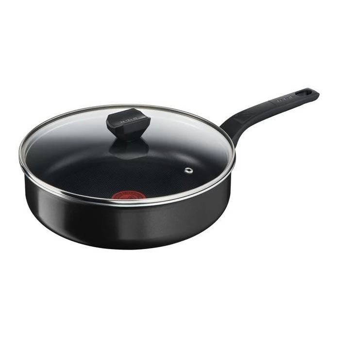 Tefal - Mély serpenyő fedővel SIMPLY CLEAN 24 cm