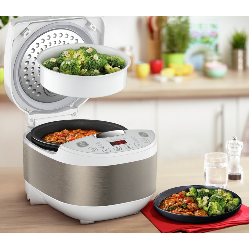 Tefal - Multifunkciós elektromos lábas SIMPLY COOK PLUS 750W/230V