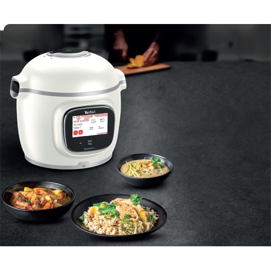 Tefal - Multifunkciós elektromos nyomásfőző 6 l COOK4ME TOUCH PRO 1600W/230V Wi-Fi