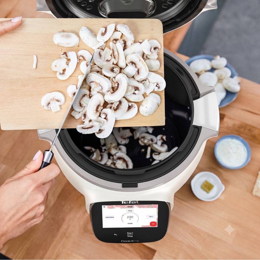 Tefal - Multifunkciós elektromos nyomásfőző 6 l COOK4ME TOUCH PRO 1600W/230V Wi-Fi