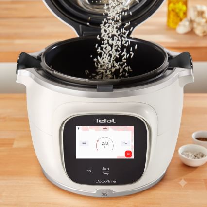 Tefal - Multifunkciós elektromos nyomásfőző 6 l COOK4ME TOUCH PRO 1600W/230V Wi-Fi