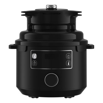 Tefal - Multifunkciós elektromos nyomásfőző 7,6 l 1200W/230V fekete