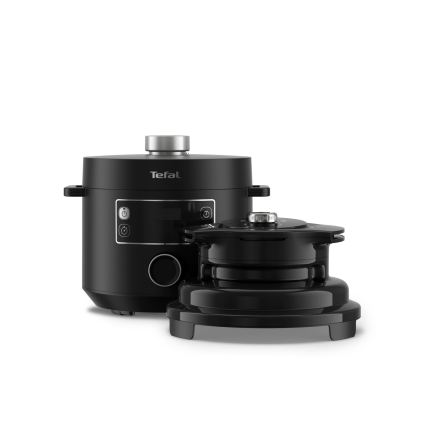 Tefal - Multifunkciós elektromos nyomásfőző 7,6 l 1200W/230V fekete