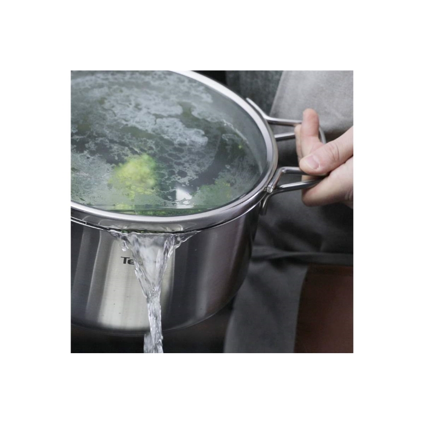 Tefal - NORDICA 10 részes rozsdamentes acél edénykészlet