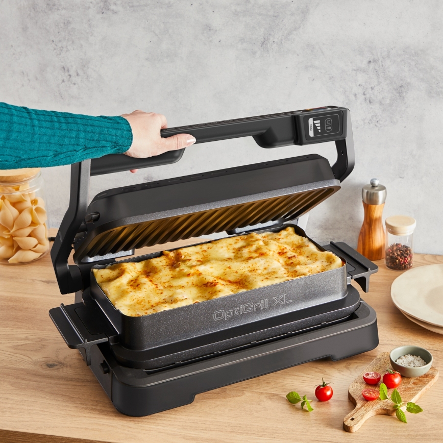 Tefal - OPTIGRILL kontaktgrill 2200W/230V fekete