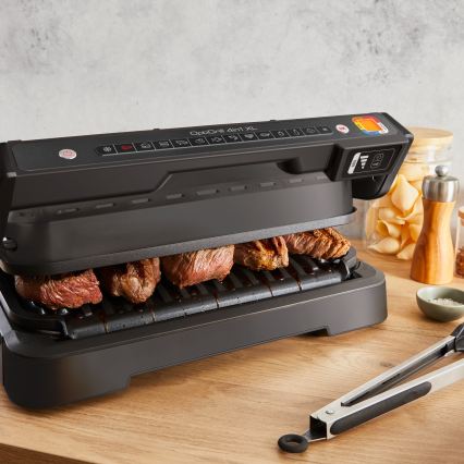 Tefal - OPTIGRILL kontaktgrill 2200W/230V fekete