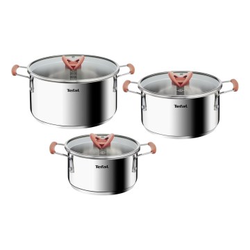 Tefal - OPTI'SPACE 6 részes edénykészlet