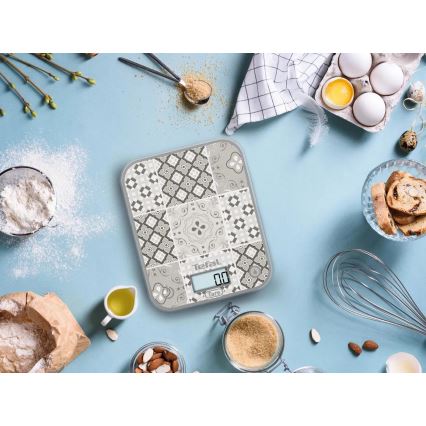 Tefal - Konyhai mérleg OPTISS 2xAAA bézs