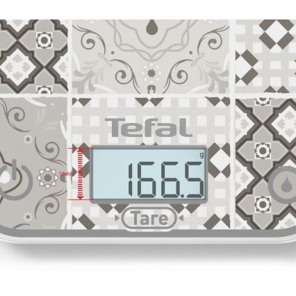 Tefal - Konyhai mérleg OPTISS 2xAAA bézs