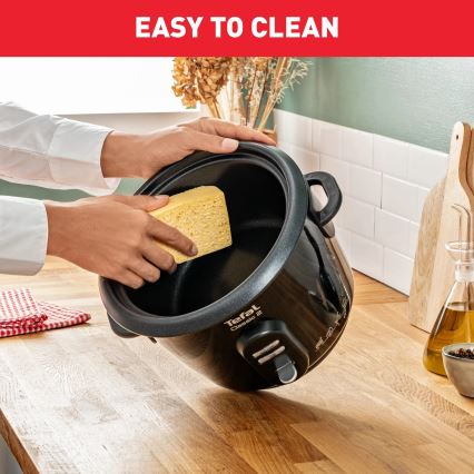Tefal - Rizsfőző CLASSIC 500W/230V 3 l fekete