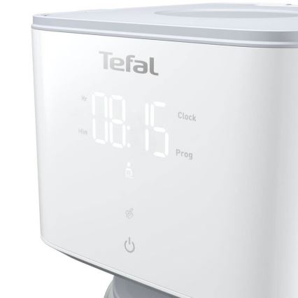 Tefal - Csepegtetős kávéfőző LCD kijelzővel SENSE 1000W/230V fehér