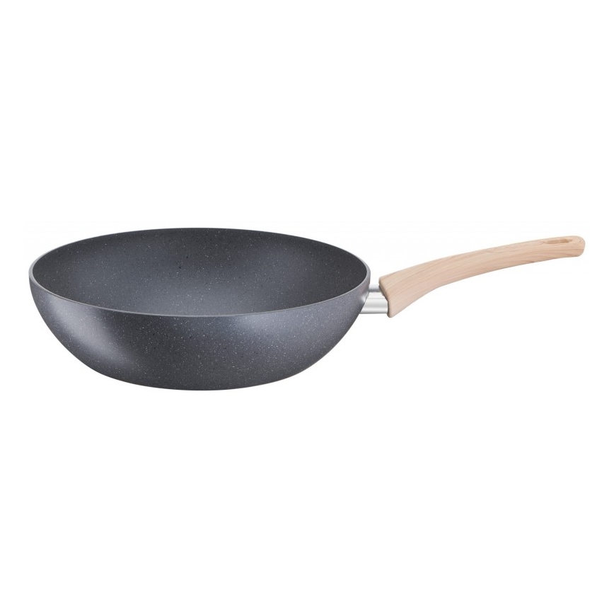 Tefal - Serpenyő Wok Natural Force 28 cm