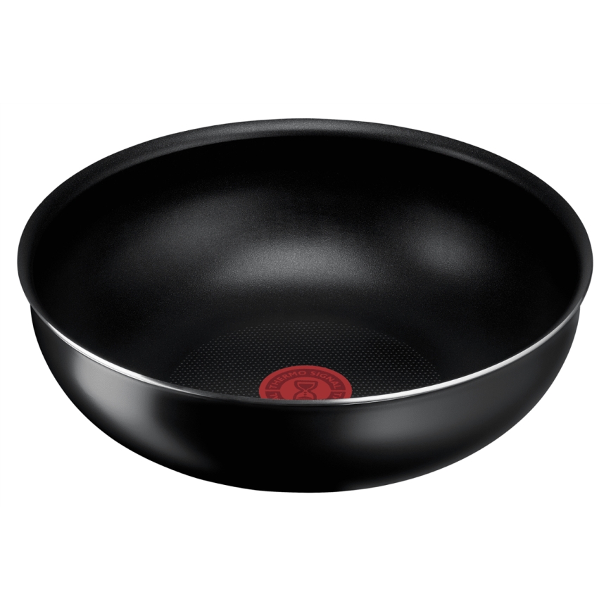 Tefal - Serpenyőkészlet 3 db INGENIO EASY COOK & CLEAN BLACK