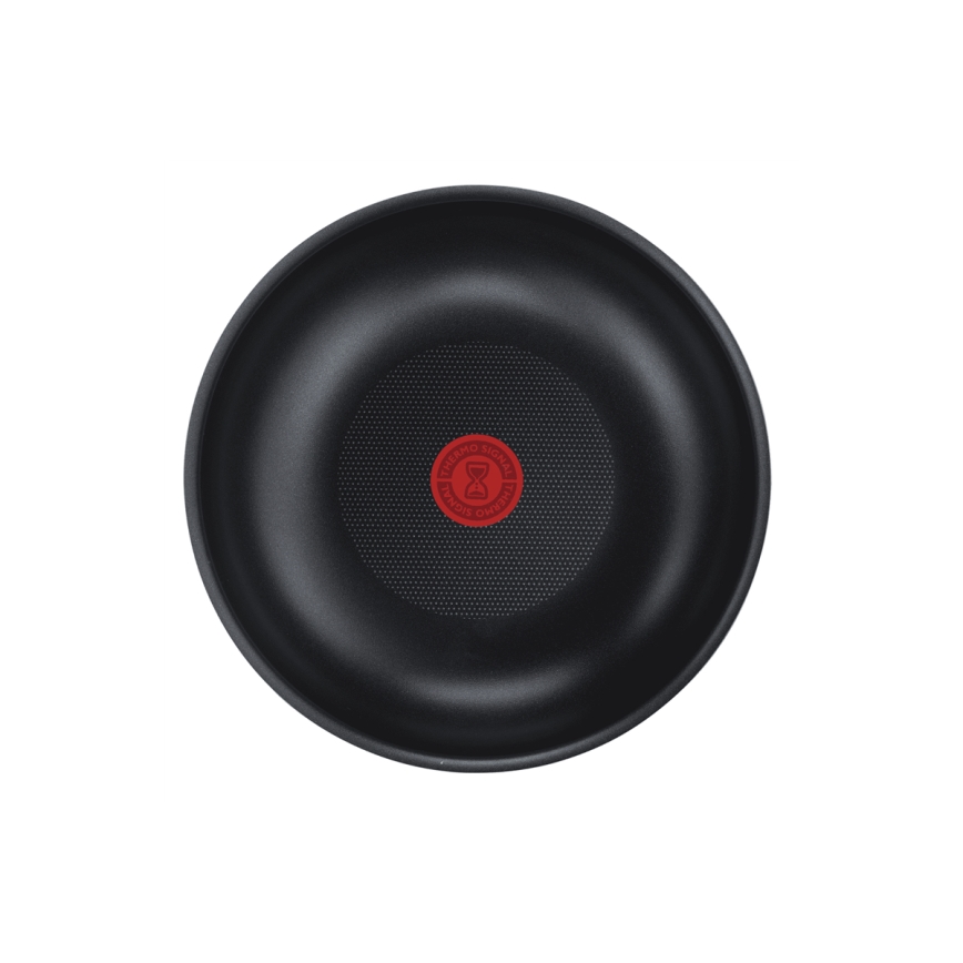 Tefal - Serpenyőkészlet 3 db INGENIO EASY COOK & CLEAN BLACK