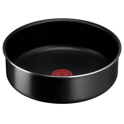 Tefal - Serpenyőkészlet 3 db INGENIO EASY COOK & CLEAN BLACK