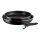Tefal - Serpenyőkészlet 3 db INGENIO EASY COOK & CLEAN BLACK