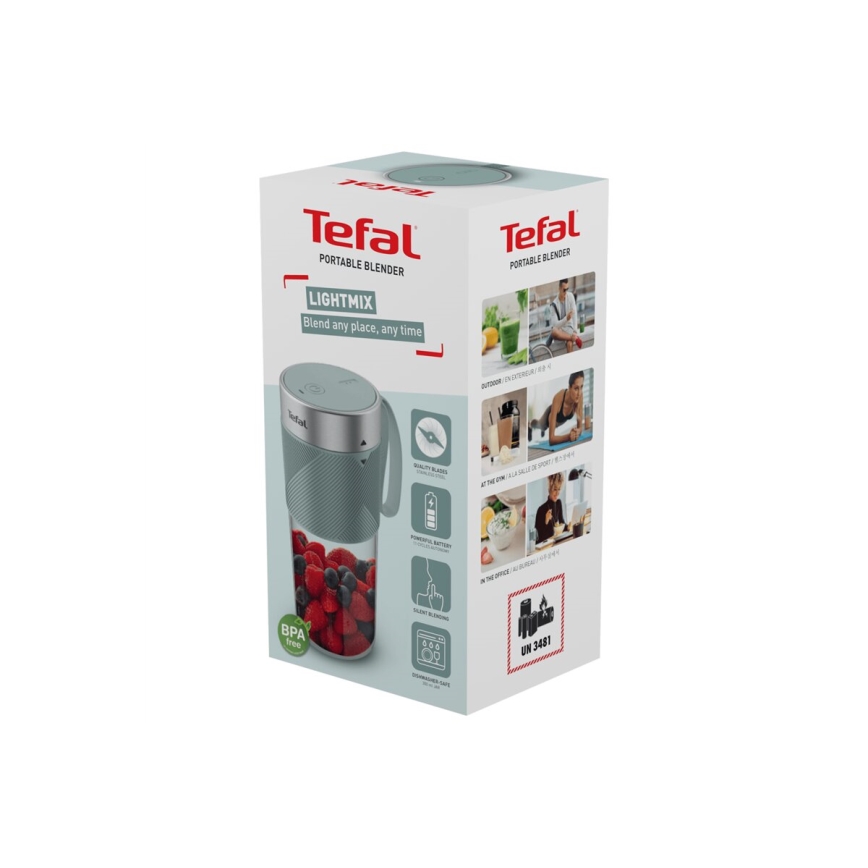 Tefal - Smoothie turmixgép BLENDFORCE 50W/5V 1200 mAh menta