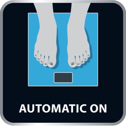 Tefal - Személyi mérleg PREMISS 1xCR2032 fekete