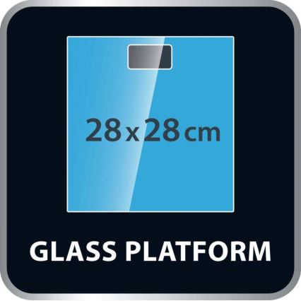 Tefal - Személyi mérleg PREMISS 1xCR2032 fekete