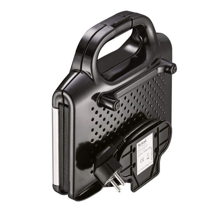 Tefal - Szendvics készítő ULTRACOMPACT 700W/230V fekete/króm