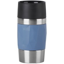 Tefal - Termikus bögre 300 ml COMPACT MUG rozsdamentes/kék