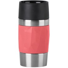 Tefal - Termikus bögre 300 ml COMPACT MUG rozsdamentes/piros