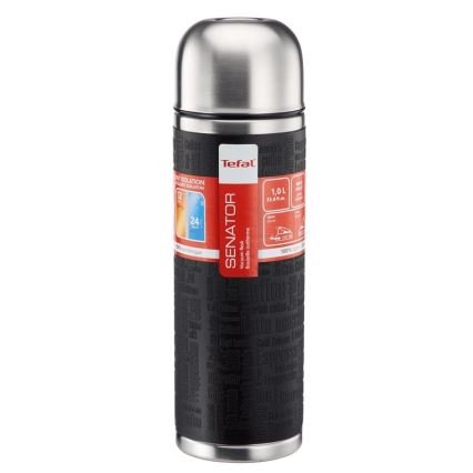 Tefal - Termosz bögrével 1 l SENATOR rozsdamentes/fekete