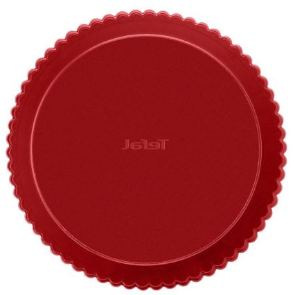 Tefal - Tortaforma kivehető alappal DELIBAKE 28 cm piros