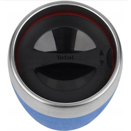 Tefal - Utazó bögre 200 ml TRAVEL CUP rozsdamentes/kék