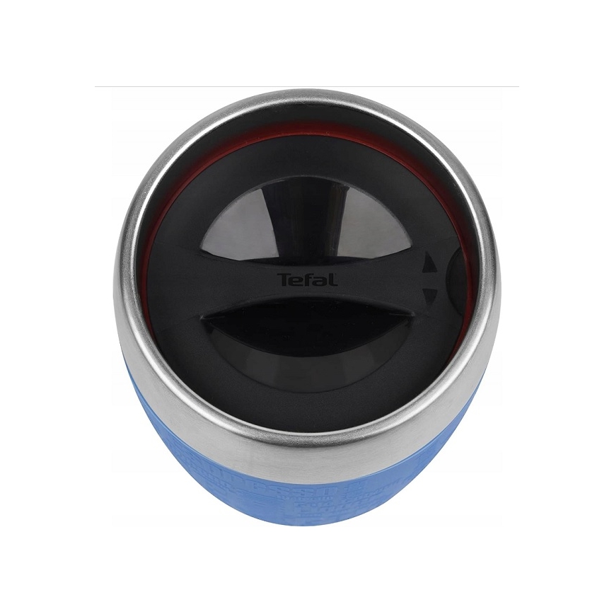 Tefal - Utazó bögre 200 ml TRAVEL CUP rozsdamentes/kék