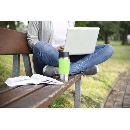 Tefal - Utazó bögre 360 ml TRAVEL MUG rozsdamentes/acél zöld