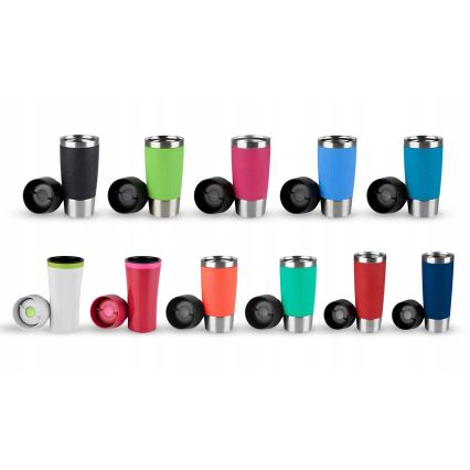 Tefal - Utazó bögre 360 ml TRAVEL MUG rozsdamentes/acél zöld