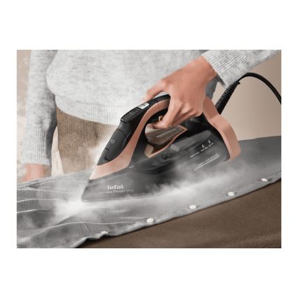 Tefal - Gőzölős vasaló ULTIMATE POWER 3200W/230V réz/fekete