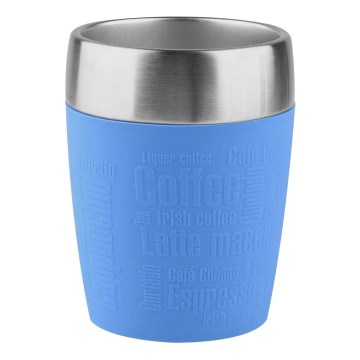 Tefal - Utazó bögre 200 ml TRAVEL CUP rozsdamentes/kék