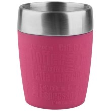 Tefal - Utazó bögre 200 ml TRAVEL CUP rozsdamentes/rózsaszín