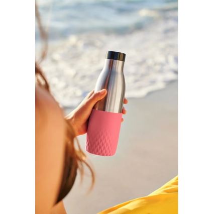 Tefal - Üveg 500 ml BLUDROP rozsdamentes/rózsaszín